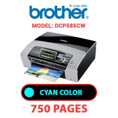 BROTHER DCP585CW - CYAN INK