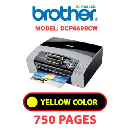 BROTHER DCP6690CW - YELLOW INK