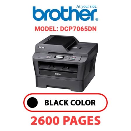 BROTHER DCP7065DN - BLACK TONER