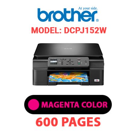 BROTHER DCPJ152W PRINTER - MAGENTA INK