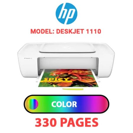 HP DeskJet 1110 - COLOR INK