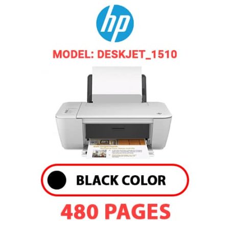 HP Deskjet_1510 - BLACK INK