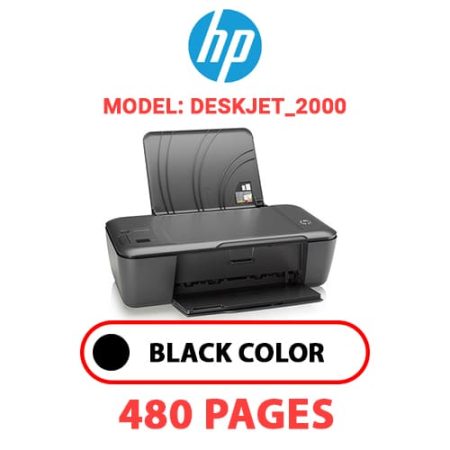 HP Deskjet_2000 - BLACK INK