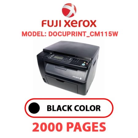 FUJI XEROX DocuPrint_CM115W -  BLACK TONER