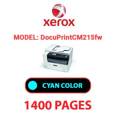 XEROX DocuPrint CM215fw - Cyan Toner Cartridge