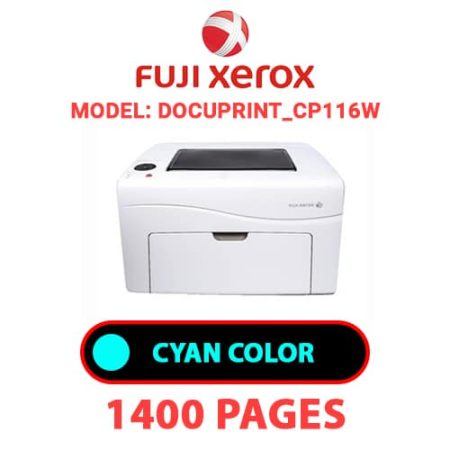 FUJI XEROX DocuPrint_CP116W -  CYAN TONER