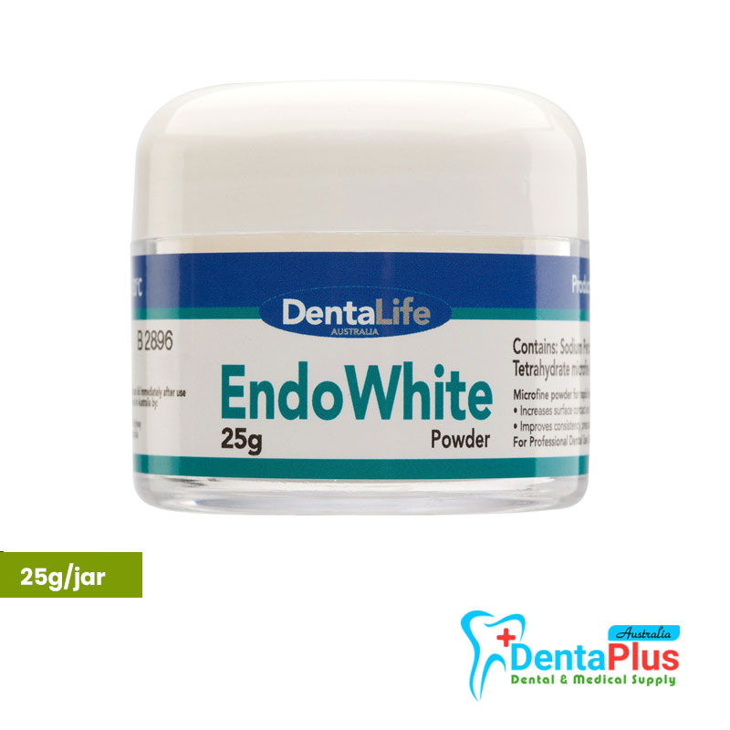 EndoWhite Sodium Preborate Micro Fine Powder 25g/jar-Dentalife