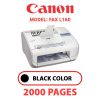 CANON FAX L160 -  BLACK TONER