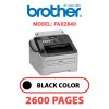 BROTHER FAX2840 - BLACK TONER