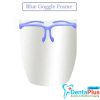 Face Shield - reusable-frame-goggle-type-10-shield1frame-blue