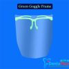 Face Shield - reusable-frame-goggle-type-10-shield1frame-green