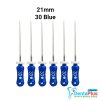 H Files - 6pcs/pkt - 21-mm - 30-blue