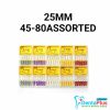 H Files - 6pcs/pkt - 25-mm - 45-80-assorted