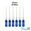 H Files - 6pcs/pkt - 25-mm - 30-blue