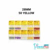 H Files - 6pcs/pkt - 28-mm - 50-yellow