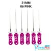 H Files - 6pcs/pkt - 31-mm - 06-pink