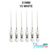 H Files - 6pcs/pkt - 31-mm - 15-white