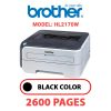 BROTHER HL2170W - BLACK TONER