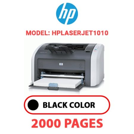 HP HPLaserJet1010 -  BLACK TONER