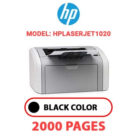 HP HPLaserJet1020 -  BLACK TONER