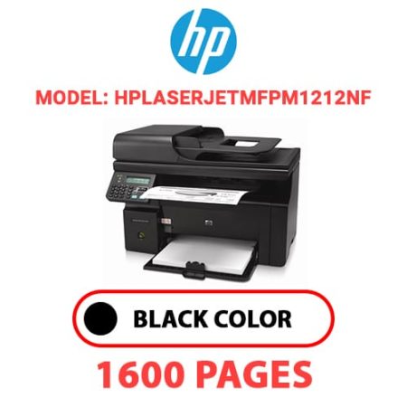 HP Laser Jet MFPM1212nf - BLACK TONER