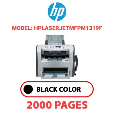 HP LaserJetMFPM1319f -  BLACK TONER