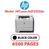 HP LASERJET P2055dn #05X BLACK TONER CARTRIDGE (CE505X)