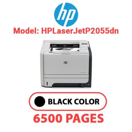 HP LASERJET P2055dn #05X BLACK TONER CARTRIDGE (CE505X)