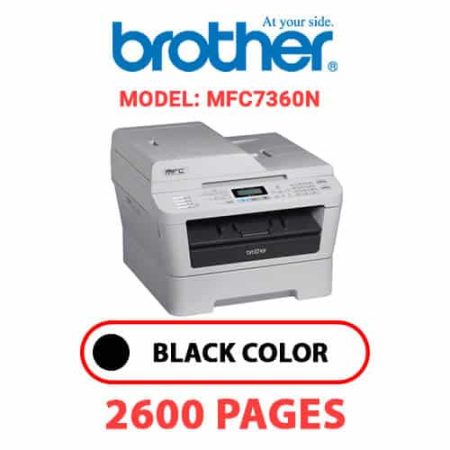 BROTHER MFC7360N - BLACK TONER