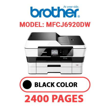 BROTHER MFCJ6920DW PRINTER - BLACK INK