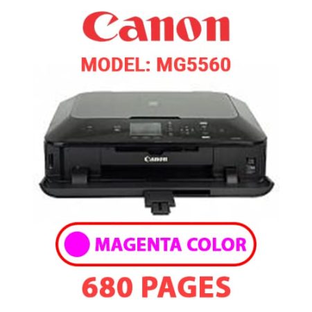 CANON MG5560 PRINTER - MAGENTA INK