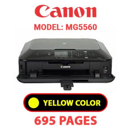 CANON MG5560 PRINTER - YELLOW INK