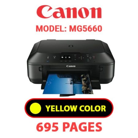 CANON MG5660 PRINTER - YELLOW INK