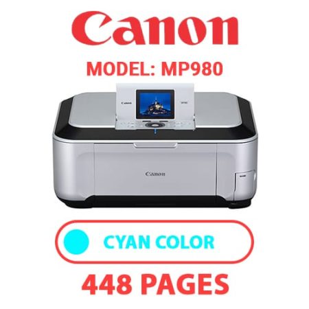 CANON MP980 PRINTER - CYAN INK