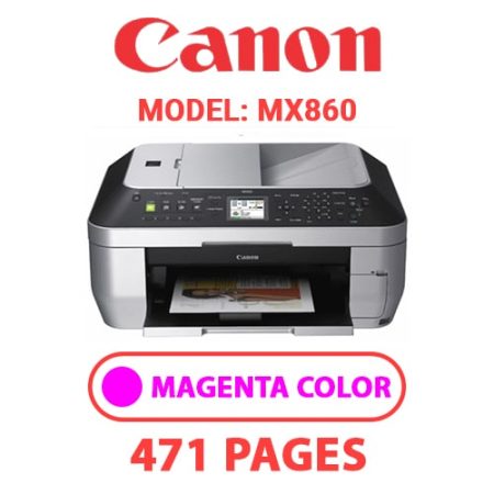 CANON MX860 PRINTER - MAGENTA INK