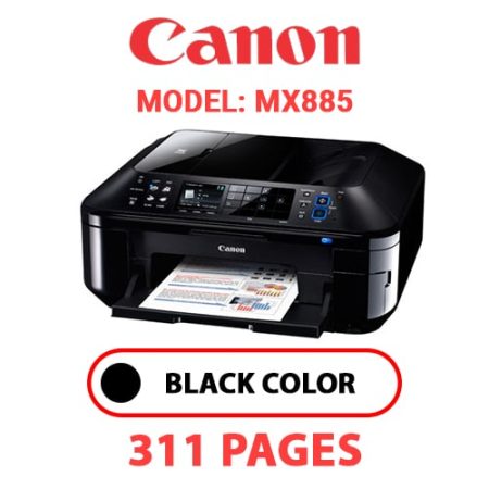 CANON MX885 PRINTER - BLACK INK