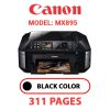 CANON MX895 PRINTER - BLACK INK