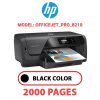 HP OfficeJet_Pro_8210 - BLACK INK