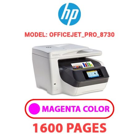 HP OfficeJet_Pro_8730 - MAGENTA INK
