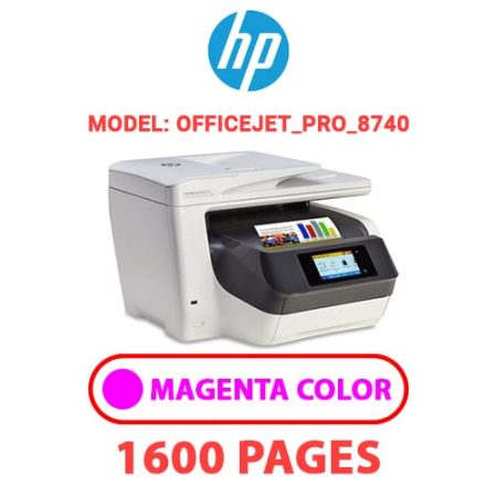 HP OfficeJet_Pro_8740 - MAGENTA INK