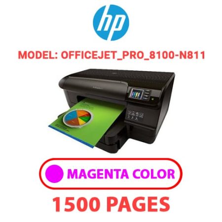 HP Officejet_Pro_8100-N811 - MAGENTA INK