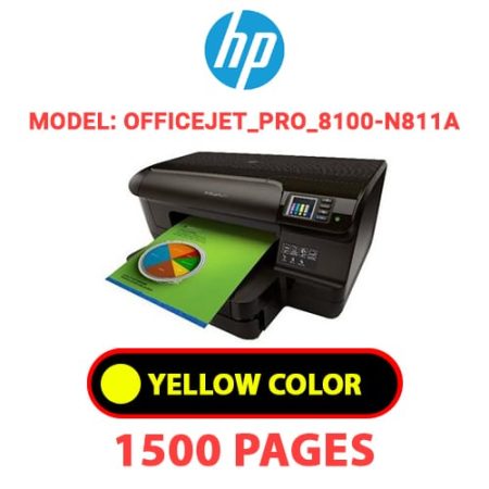 HP Officejet_Pro_8100-N811a - YELLOW INK