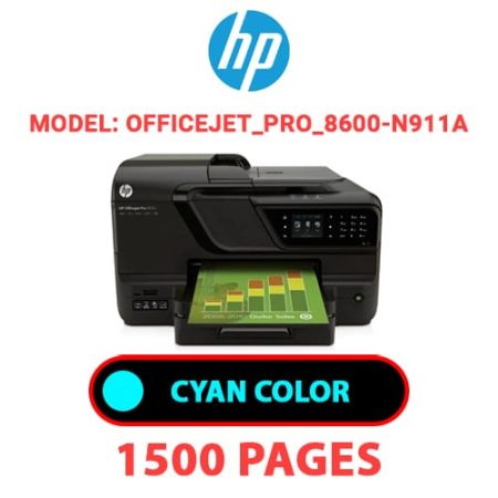 HP Officejet_Pro_8600-N911a - CYAN INK