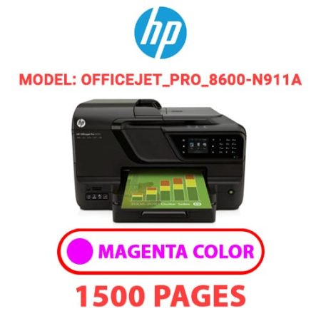 HP Officejet_Pro_8600-N911a - MAGENTA INK