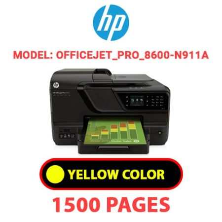 HP Officejet_Pro_8600-N911a - YELLOW INK