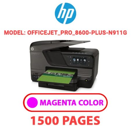 HP Officejet_Pro_8600-Plus-N911g - MAGENTA INK