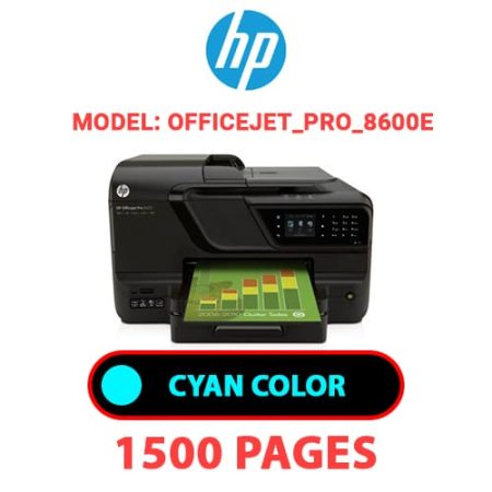 HP Officejet_Pro_8600e - CYAN INK