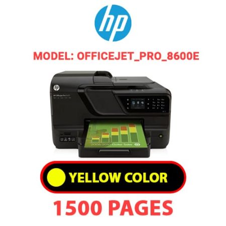 HP Officejet_Pro_8600e - YELLOW INK