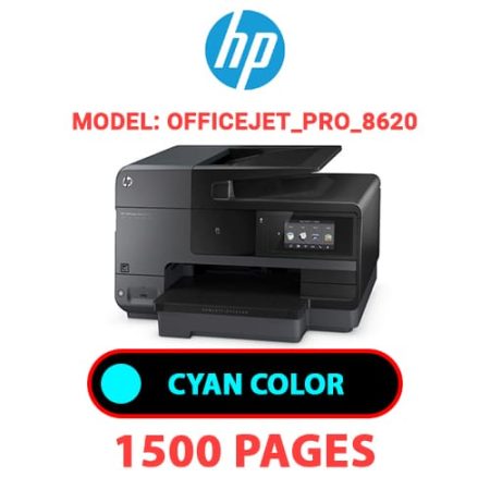HP Officejet_Pro_8620 - CYAN INK