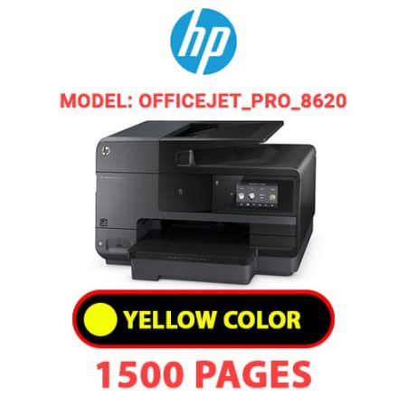 HP Officejet_Pro_8620 - YELLOW INK